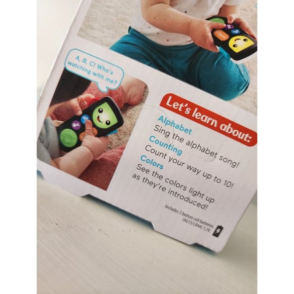 Fisher Price Laugh & Learn Stream & Learn Remote TV Electronic Pretend Toy NEW - Picture 6 of 6